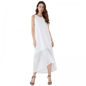 Roupas Femininas bílé bavlněné oblečení dámské krajkové šaty